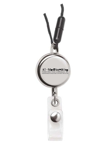 Dual Function Metal Badge Holder