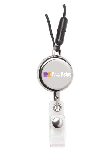 Dual Function Metal Badge Holder