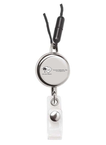 Dual Function Metal Badge Holder