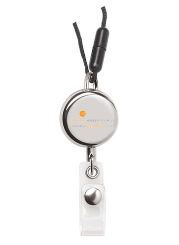Dual Function Metal Badge Holder