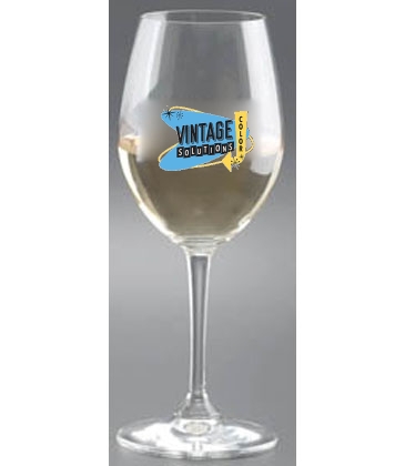 12 oz. Degustazione White Wine- Deep Etched