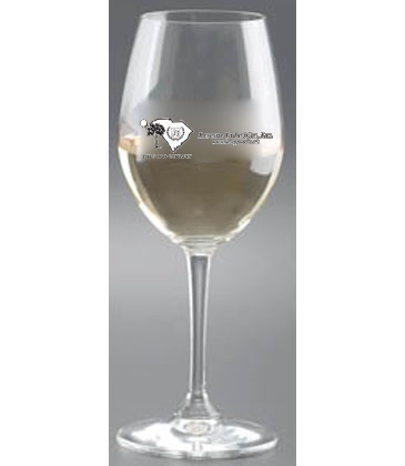 12 oz. Degustazione White Wine- Deep Etched