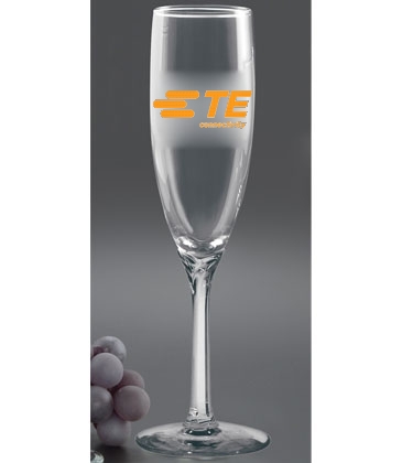 6 oz. Domaine Flute - Deep Etched