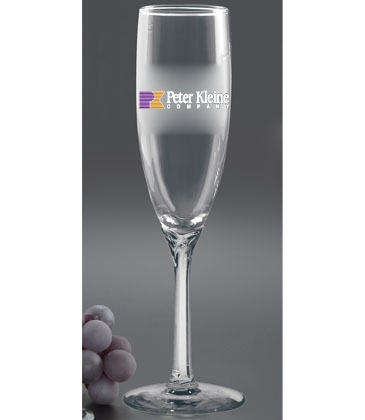 6 oz. Domaine Flute - Deep Etched