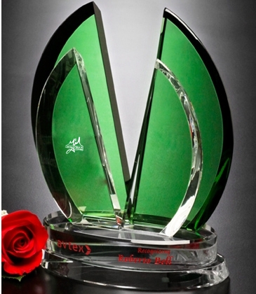Flight Emerald Award 8"