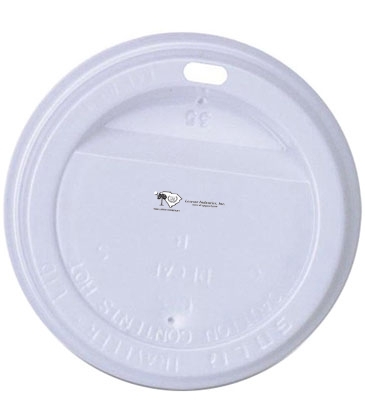 10 Oz. Hot/Cold Paper Cup Traveler Lid