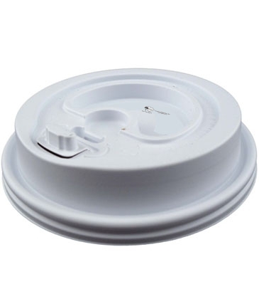 12 Oz. to 20 Oz. White Insulated Paper Cups Lid