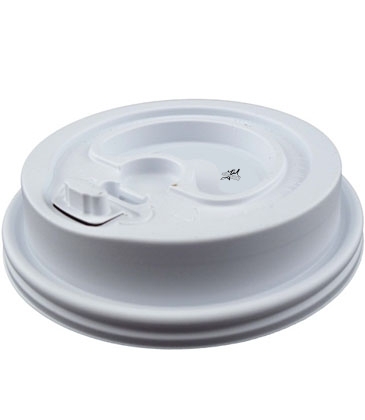 24 Oz. White Insulated Paper Cups Lid