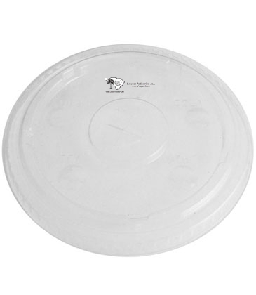 Clear 16 Oz. Eco-Friendly Straw-Slotted Lid