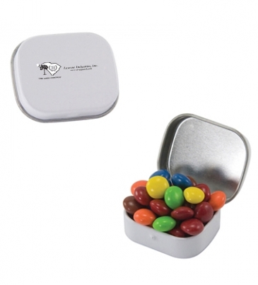 Mini Tin - Colored Candy, Chocolate Littles