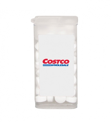 Dispenser Filled With Mints - Sugar Free Peppermints