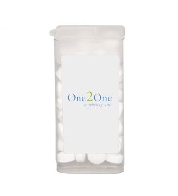 Dispenser Filled With Mints - Sugar Free Peppermints