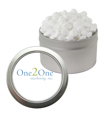 Candy Window Tin - Sugar Free Peppermints