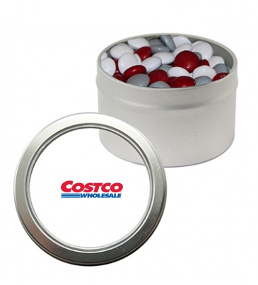 Candy Window Tin - Corporate Color Chocolates
