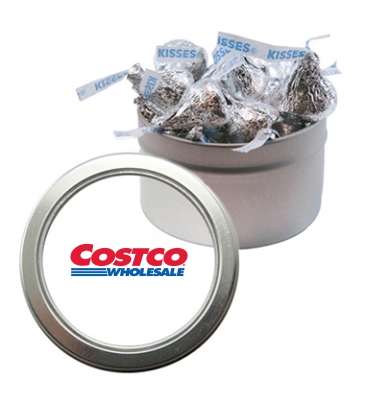 Candy Window Tin - Hershey Kisses