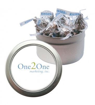 Candy Window Tin - Hershey Kisses