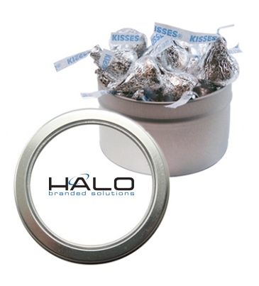 Candy Window Tin - Hershey Kisses