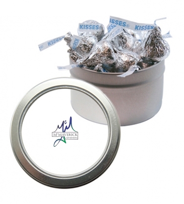 Candy Window Tin - Hershey Kisses
