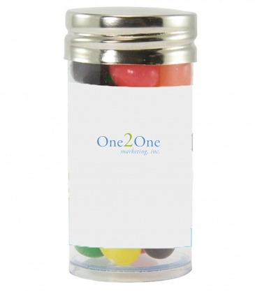 Gourmet Plastic Tube(Small) - Jelly Beans, Gum