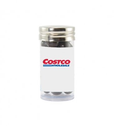 Gourmet Plastic Tube(Small) - Chocolate Espresso Beans