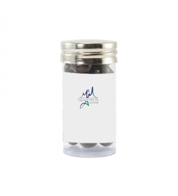 Gourmet Plastic Tube(Small) - Chocolate Espresso Beans