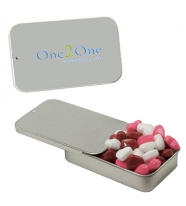 Slider Tin - Colored Candy