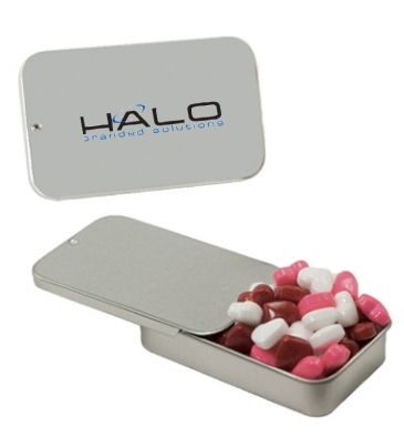 Slider Tin - Colored Candy