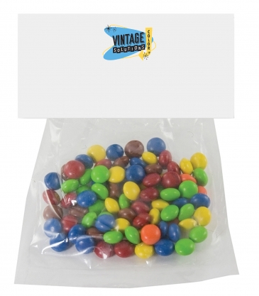 Candy Bag With Header Card (Small) - Chocolate Littles