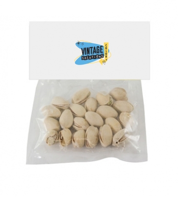Candy Bag With Header Card (Small) - Pistachios