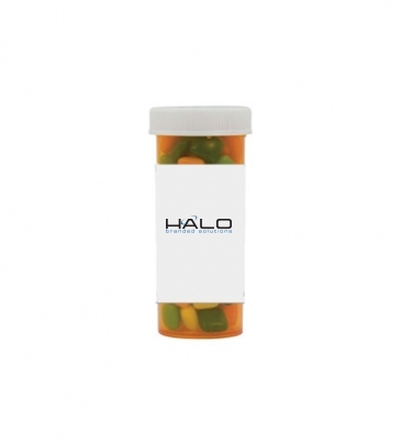 Pill Bottle (Small) - Jelly Beans, Gum