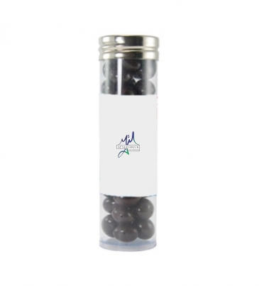 Gourmet Plastic Tube (Large) - Chocolate Espresso Beans