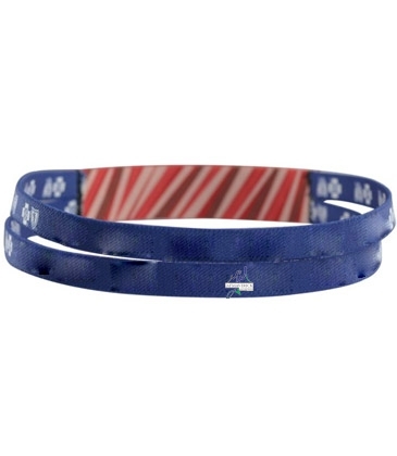 1" Dye-Sublimated Stretchy Elastic Headband with two 1/2" Bands