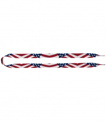 3/4" Dye-Sublimated Waffle-Weave Shoelace Pair