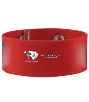 1" H x 7" L Dye-Sublimated Stretchy Elastic Bracelet