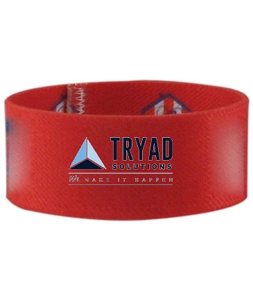 1" H x 7" L Dye-Sublimated Stretchy Elastic Bracelet