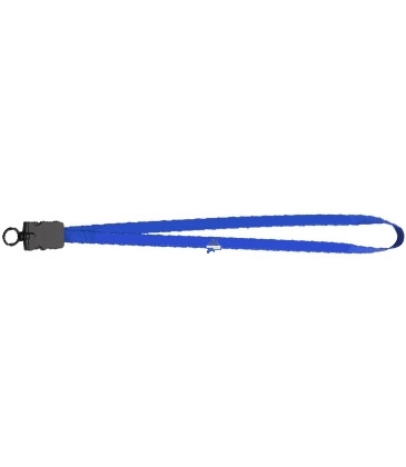 1/2" Smooth Nylon Lanyard with Snap-Buckle Release & O-Ring