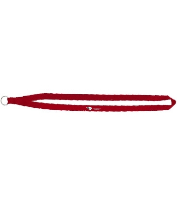 1/2" Polyester Lanyard with Sewn Metal Split-Ring