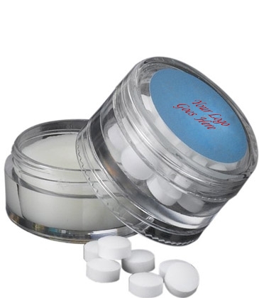 Mints & Lip Moisturizer in Double Stacked Jar