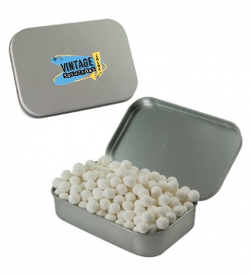 Large Tin -Signature Peppermints, Red Hots