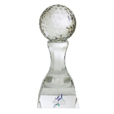 Crystal Golf Ball & Tee Award (Large)