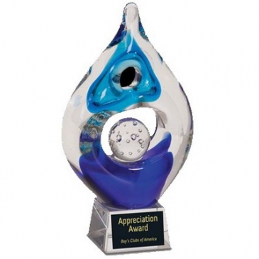 Coming Together Art Glass Award (11")