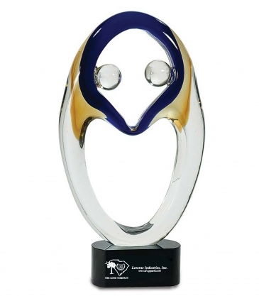 Art Glass Achievement Award (4"x13" Flame)
