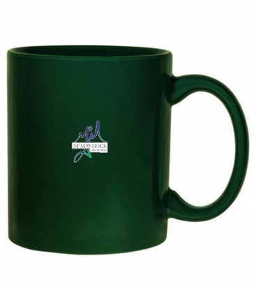 Green Skyline Landmark Mug (11 Oz.)
