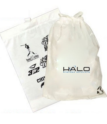 Poly Draw Tape Bag 18x20x4