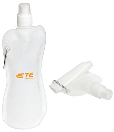 Flex Foldable 16 oz Water Bottle with Carabiner