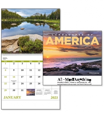 Landscapes of America English - Spiral