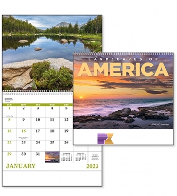 Landscapes of America English - Spiral