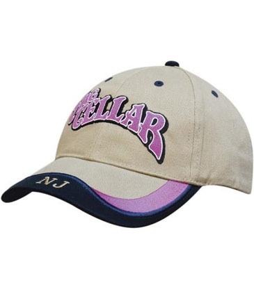 Brushed Heavy Cotton with Peak Indent & Embroidery