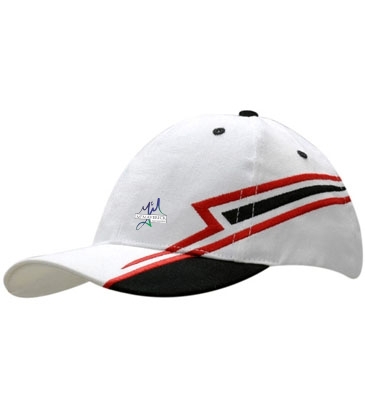 Brushed Heavy Cotton with Crown & Peak Embroidery