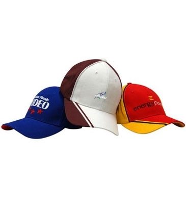 Brushed Heavy Cotton With Crown Piping & Peak Double Line